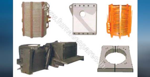 Melting Induction Furnace Spare, Melting Furnace Coil, Induction Furnace Spare, Induction Melting Furnace Spare, Refractory Top Bottom Cast, Furnace Selector Switches, Induction Furnace Assembly Parts